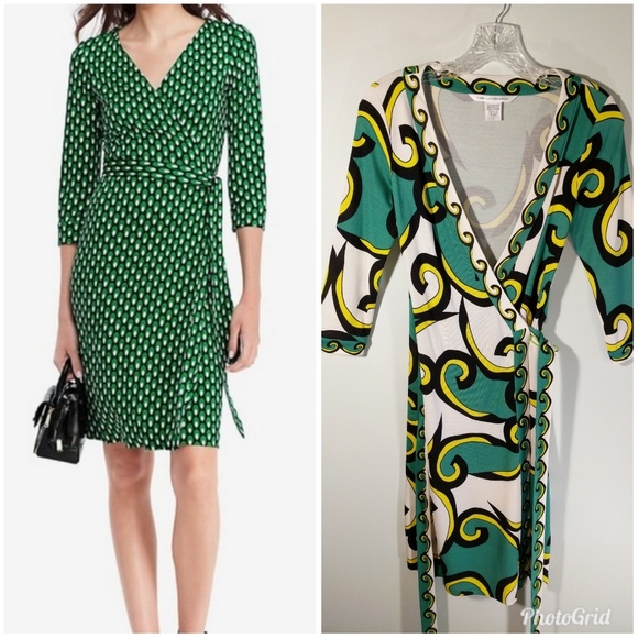 Diane Von Furstenberg Dresses & Skirts - DVF | 100% Silk Wrap Dress New Julian NWOT